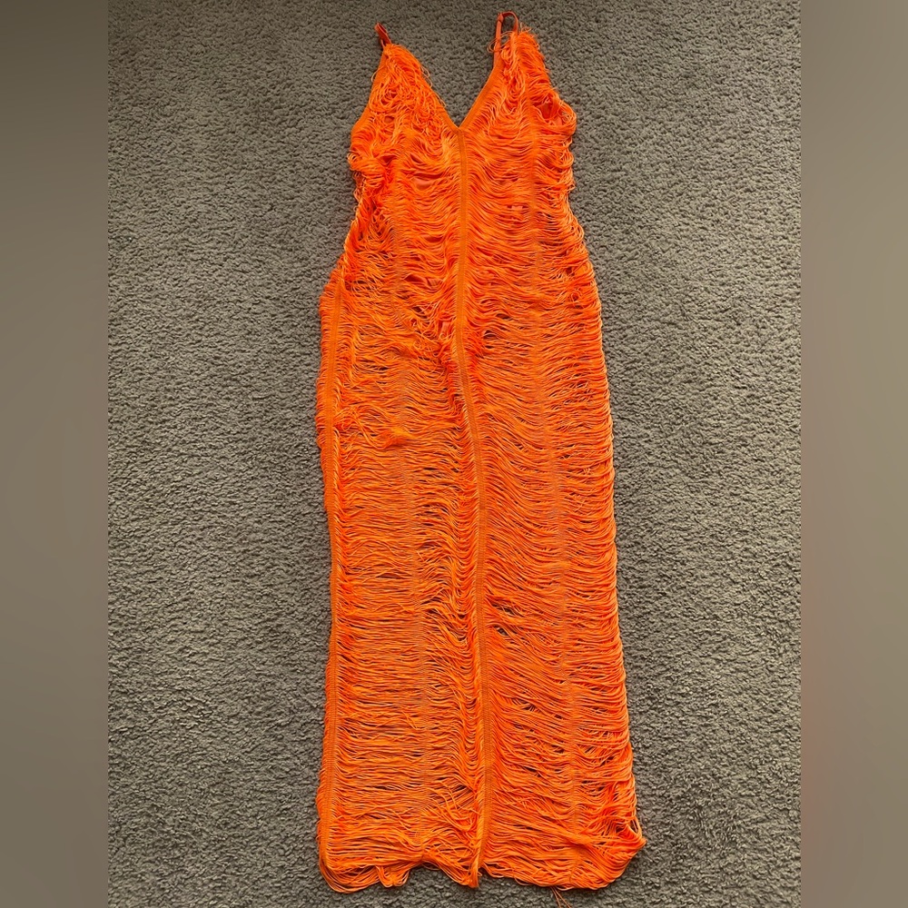 Mesh Maxi Dress NWT